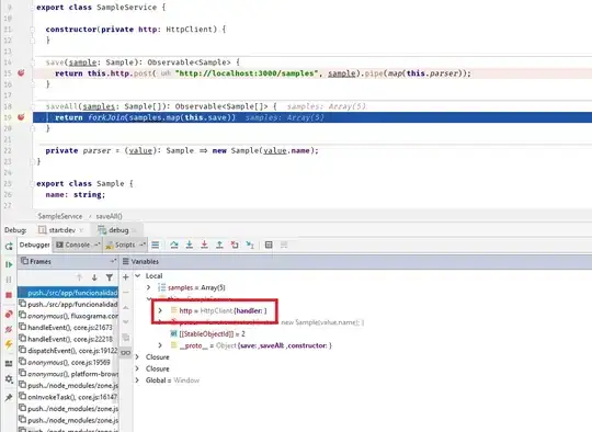 First breakpoint stop