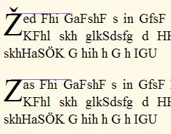 typografically correct aligned drop caps