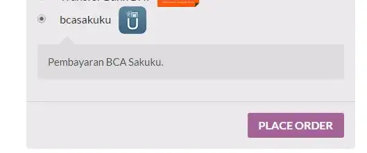 BCA SAkuku Payment Option