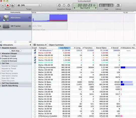 screenshot cut in half