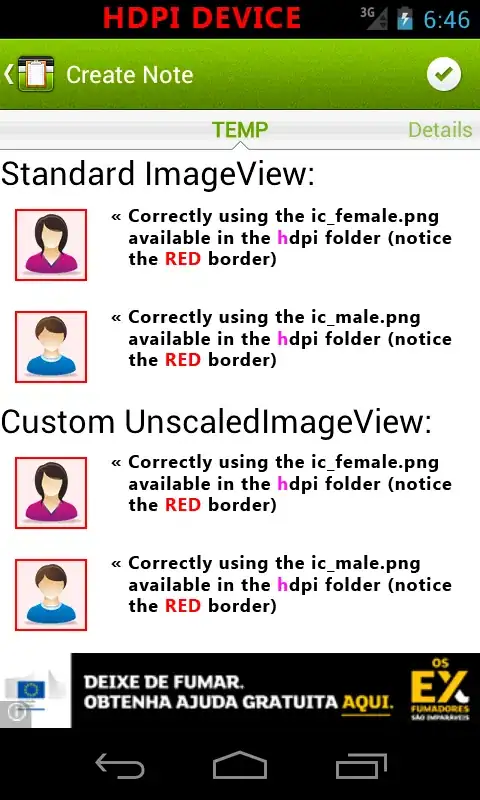 Screenshot of dev console message