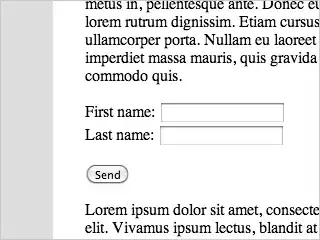 Screenshot of a web form
