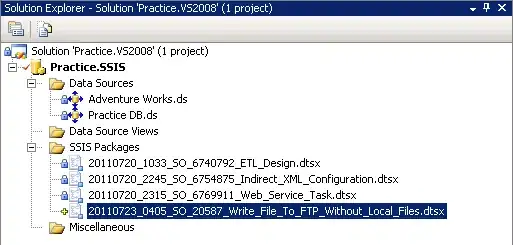 snapshot of the error