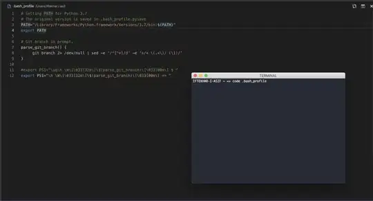 Screenshot: Git Branch in Terminal