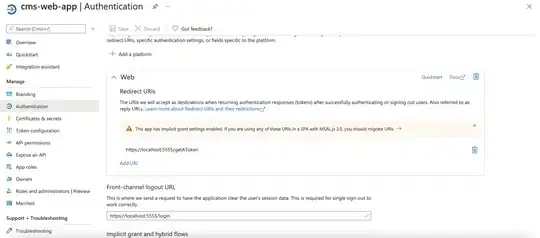 endpoints on Azure Portal
