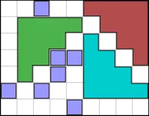 example with triangular shapes