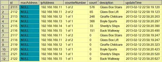 screenshot of location of SPI mapping file, and its contents