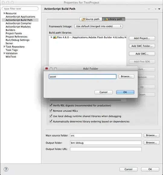 Application details in Admin console
