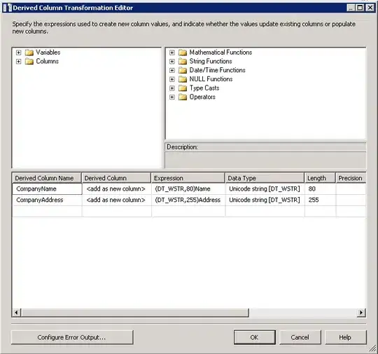 JSON response in the network tab