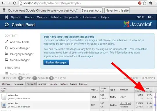after login to the main administrator page takes over 5.5 seconds
