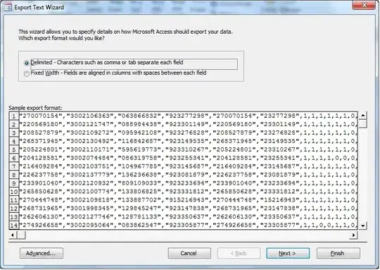 The result of executing SQL Server code is as shown.