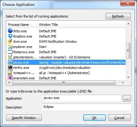 Select a Certificate prompt