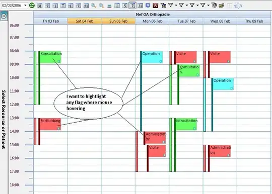 Xcode get info example