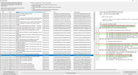 Recover lost commits