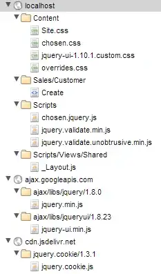 Radial progress bar mockup