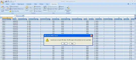 Data from multiple runs
