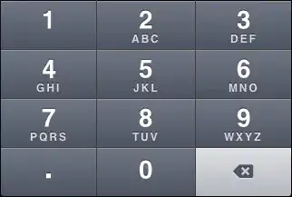 Image with bottom triangle over another image