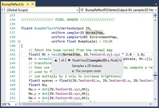 HLSL Tools screenshot