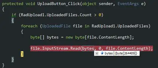 No methods or parameters