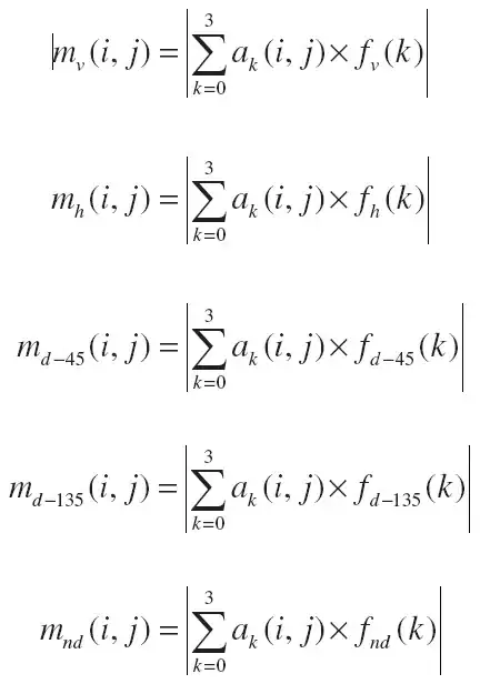 histogram normalized via its maximum
