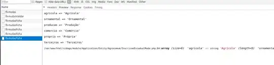 I attached the image of the data frame
