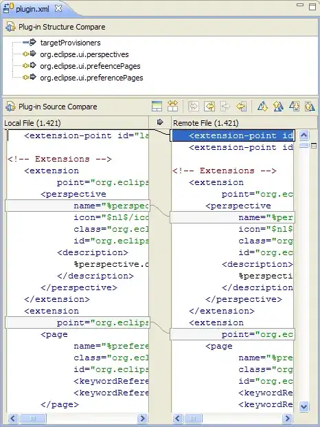 Eclipse's XML Structure Comparer