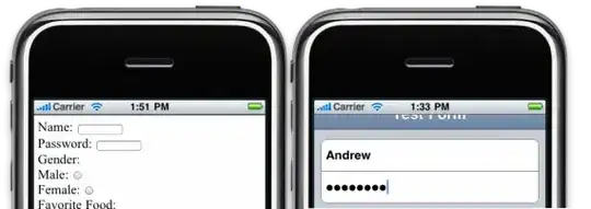 result of second piece of code