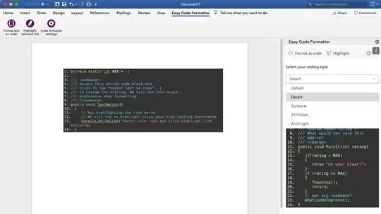 Altair Clustered Column Chart