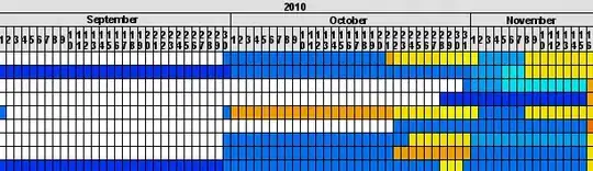 screen shot of the error