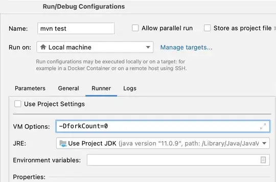 Screenshot of browser console