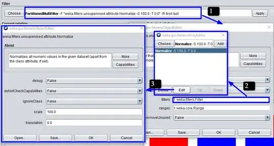 Low res image set stacked