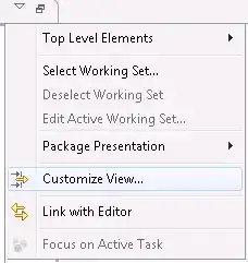 Plot not possible to see