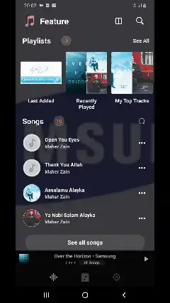Music player