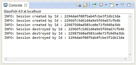 Output of the final working program