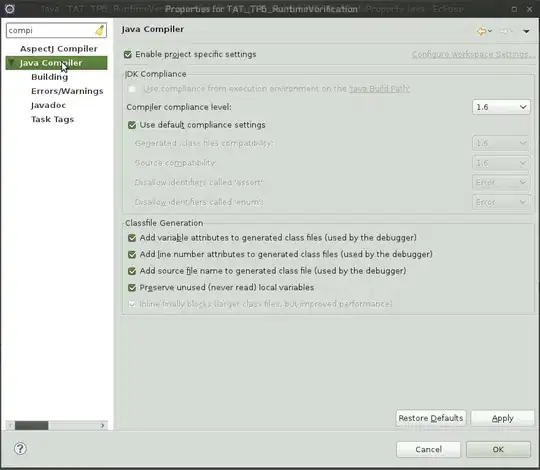 2 boxes stacked vertically, the top is red and 4x the size of the bottom, which is blue