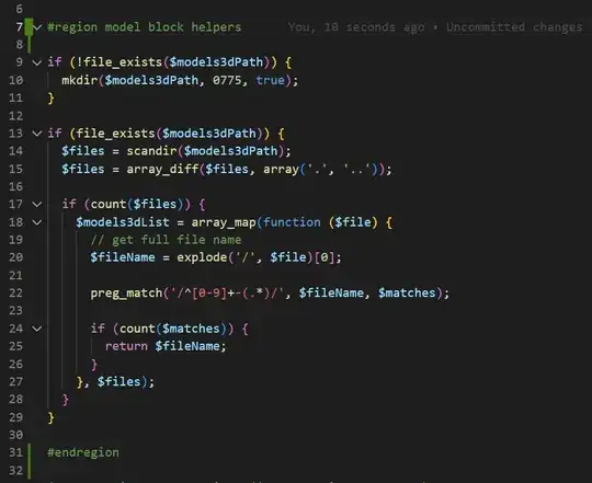 here what i did , i wanted to click on treatment label