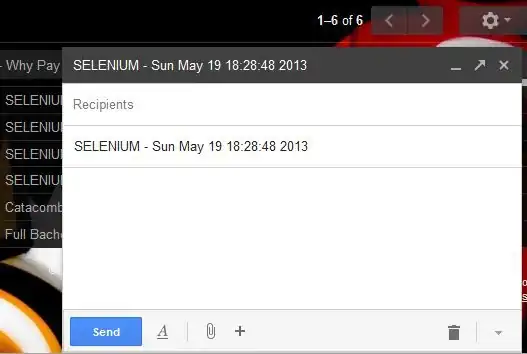 Plot of data showing legend issue