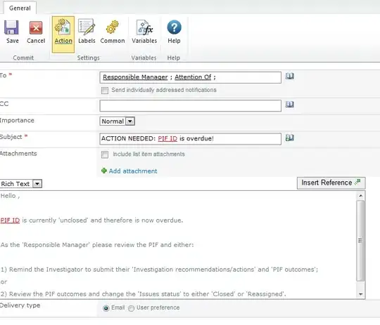 Mailbox UIDatePicker