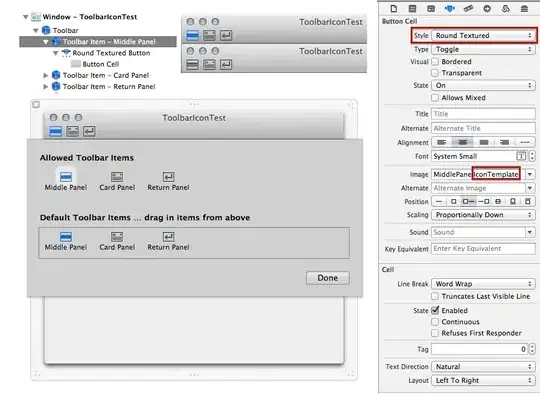 Non-Segmented Toolbar Buttons