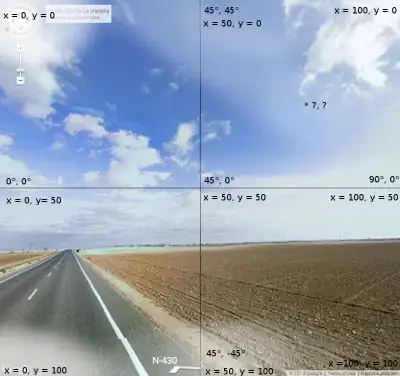 Screenshot with measurements