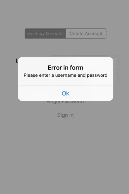 The alert appears. Hitting yes closes the alert is supposed to leave the user on the login screen. However, there is an immediate segue to the logout screen again... this is neither coded nor manually set in the storyboard