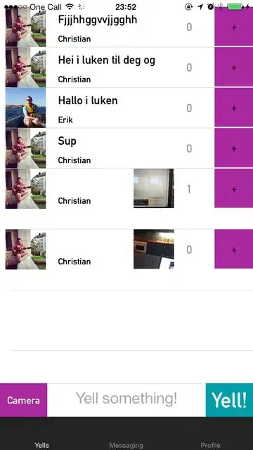 UITableView displaying Bluetooth devices
