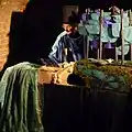 Ingmar Thilo spielt in "Pit Pikus und die Möwe Leila", von Friedrich Wolf, den Specht "Pit Pikus"