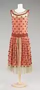 „Roseraie“, Abendkleid (Seide), Frühling/Sommer 1923