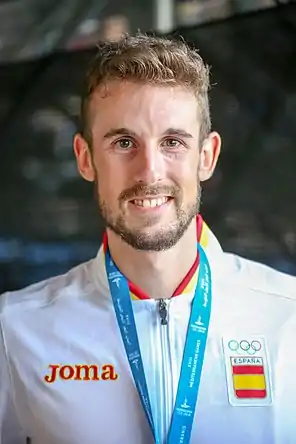 Álvaro de ArribaRang acht in 1:46,64 min