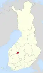 Lage von Ähtäri in Finnland