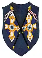 Ärmelschild für die Marine (hier: Blaue Uniform)