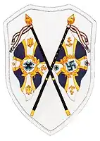 Ärmelschild für die Marine (hier: Sommeruniform)
