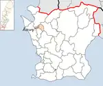 Lage der Gemeinde Åstorp