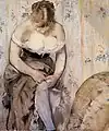 Édouard Manet:Femme à la Jarretière